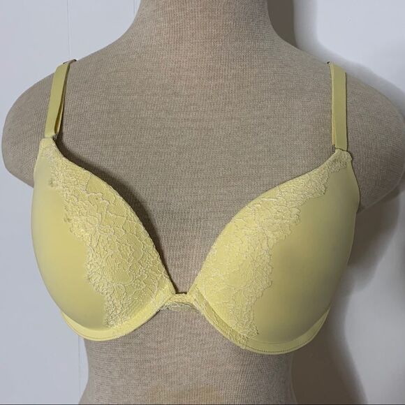 Soma Bra 36C Memorable Push Up Lace trim #0117 - Picture 1 of 7